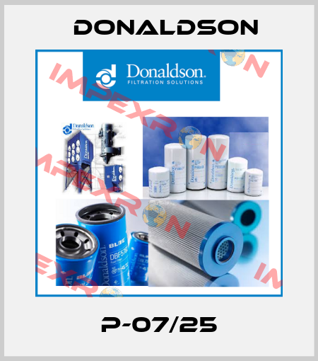 P-07/25 Donaldson