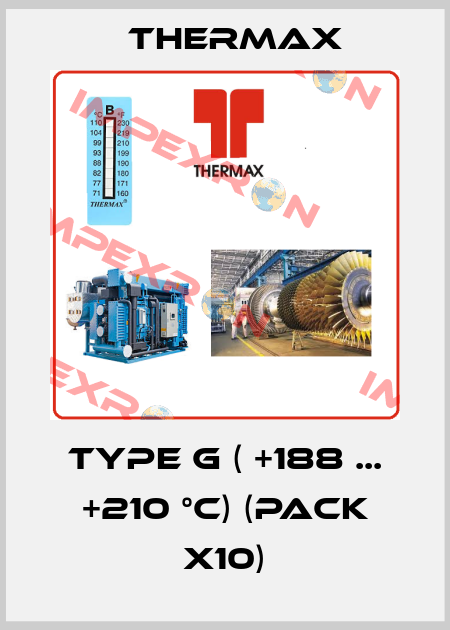 Type G ( +188 ... +210 °C) (pack x10) Thermax