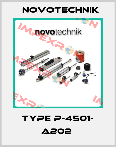 TYPE P-4501- A202  Novotechnik