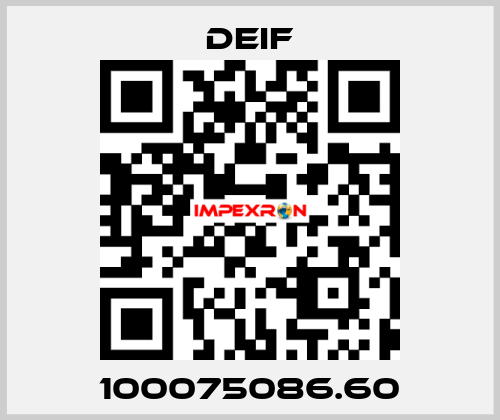 100075086.60 Deif