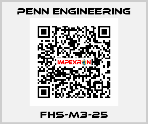 FHS-M3-25 Penn Engineering