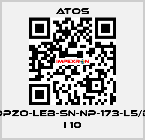 DPZO-LEB-SN-NP-173-L5/D I 10 Atos