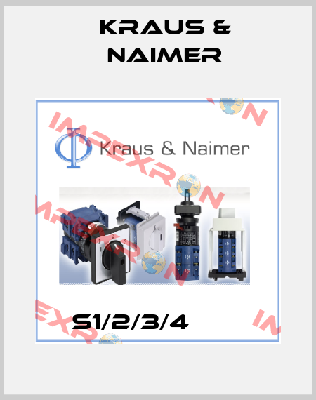 S1/2/3/4 			 Kraus & Naimer