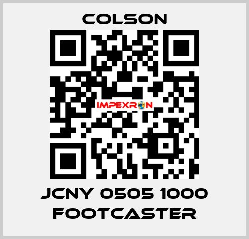 JCNY 0505 1000 FOOTCASTER Colson
