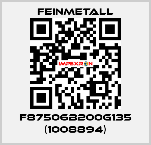 F87506B200G135 (1008894) FEINMETALL