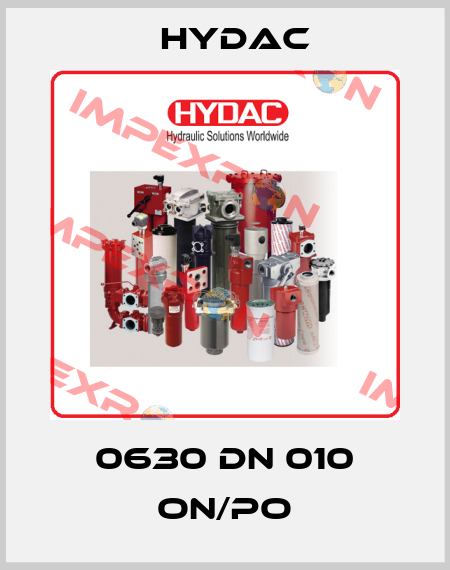 0630 DN 010 ON/PO Hydac