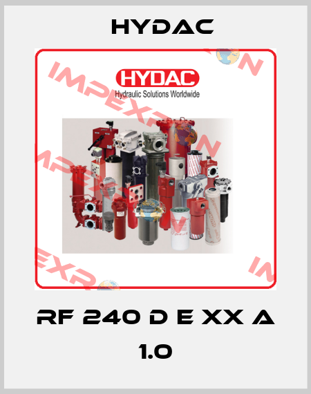 RF 240 D E XX A 1.0 Hydac