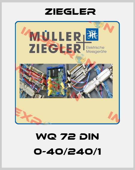 WQ 72 DIN 0-40/240/1 Ziegler