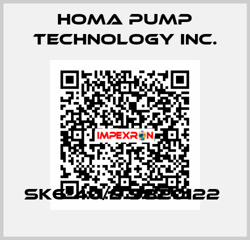 SK6-40/2 9820122  Homa Pump Technology Inc.