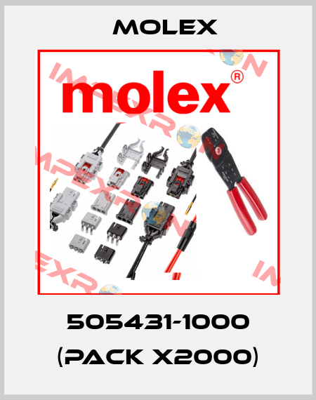 505431-1000 (pack x2000) Molex