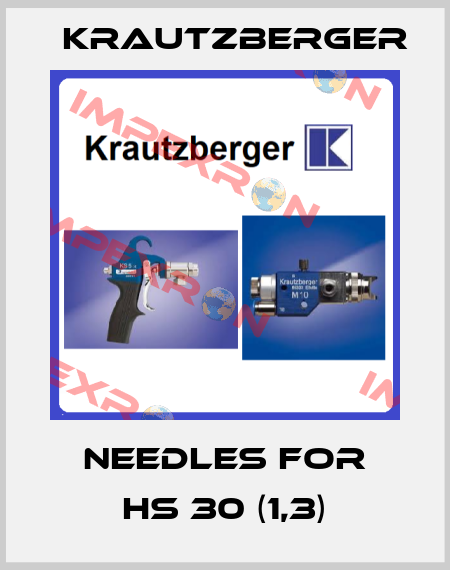 needles for HS 30 (1,3) Krautzberger