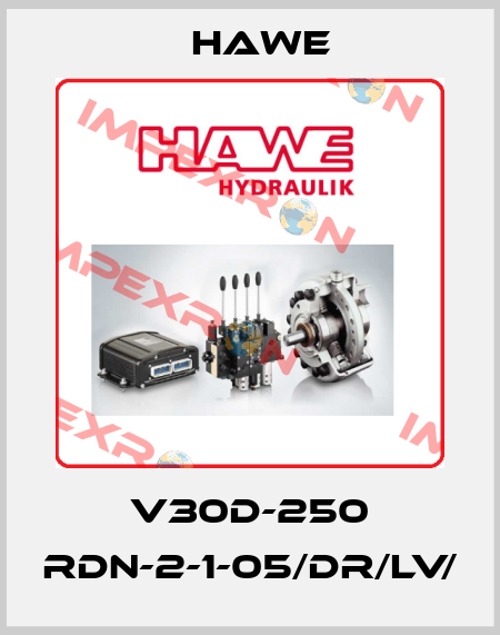 V30D-250 RDN-2-1-05/DR/LV/ Hawe