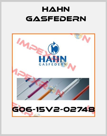 G06-15V2-02748 Hahn Gasfedern