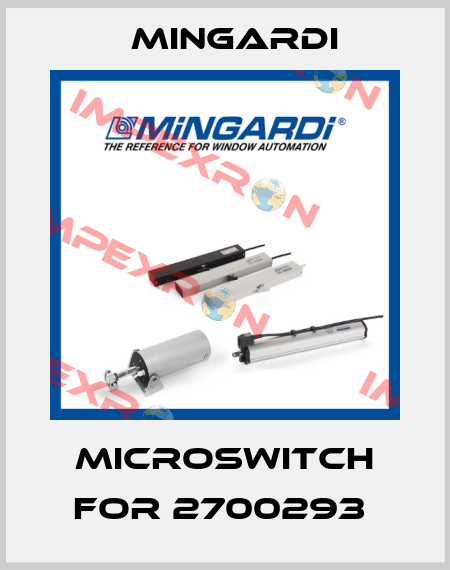 Microswitch for 2700293  Mingardi