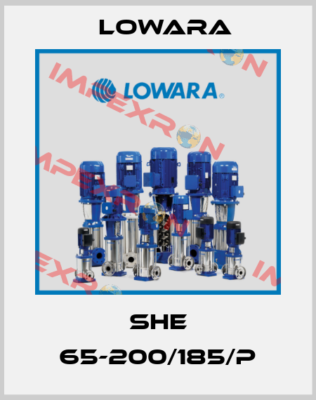 SHE 65-200/185/P Lowara