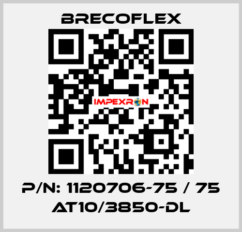 P/N: 1120706-75 / 75 AT10/3850-DL Brecoflex