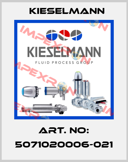 Art. No: 5071020006-021 Kieselmann