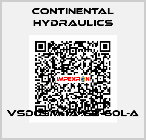 VSD05M-1A-GB-60L-A Continental Hydraulics