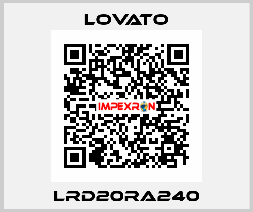 LRD20RA240 Lovato