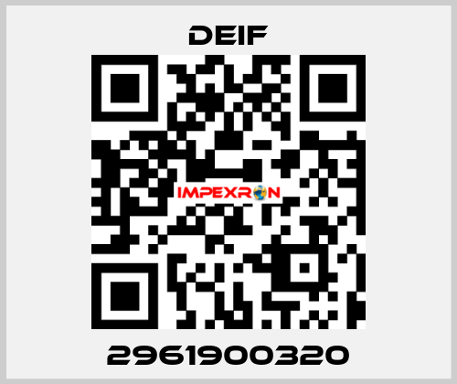 2961900320 Deif