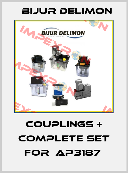couplings + complete set for  AP3187  Bijur Delimon