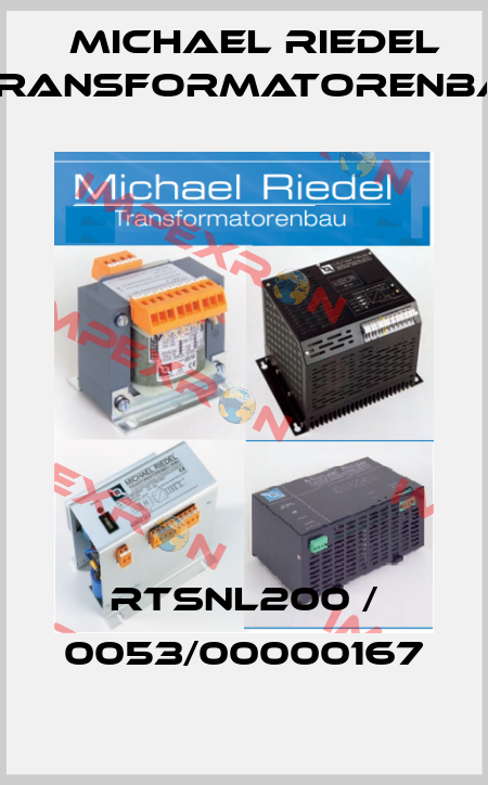 RTSNL200 / 0053/00000167 Michael Riedel Transformatorenbau
