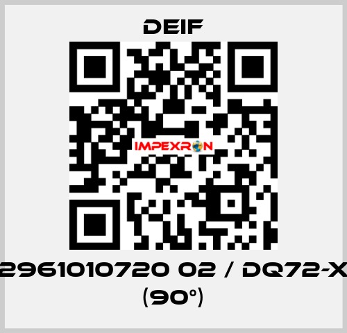 2961010720 02 / DQ72-x (90°) Deif