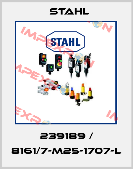 239189 / 8161/7-M25-1707-L Stahl