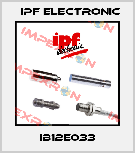 IB12E033 IPF Electronic