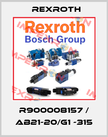 R900008157 / AB21-20/G1 -315 Rexroth