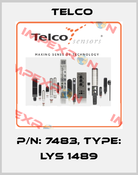 p/n: 7483, Type: LYS 1489 Telco