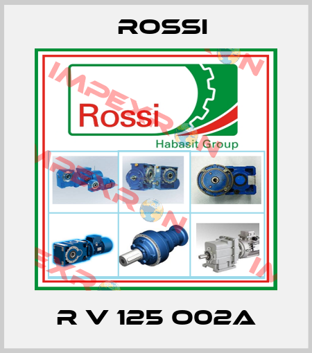 R V 125 O02A Rossi