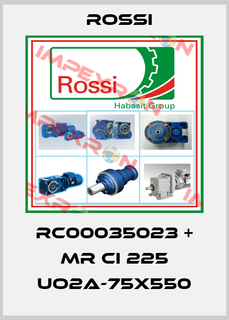 RC00035023 + MR CI 225 UO2A-75x550 Rossi