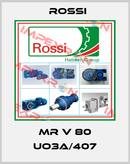MR V 80 UO3A/407 Rossi