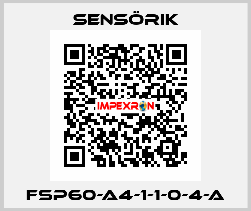 FSP60-A4-1-1-0-4-A Sensörik