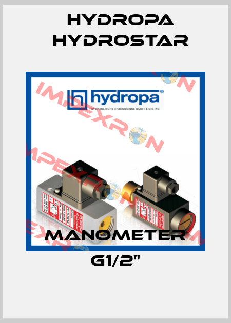 manometer G1/2" Hydropa Hydrostar