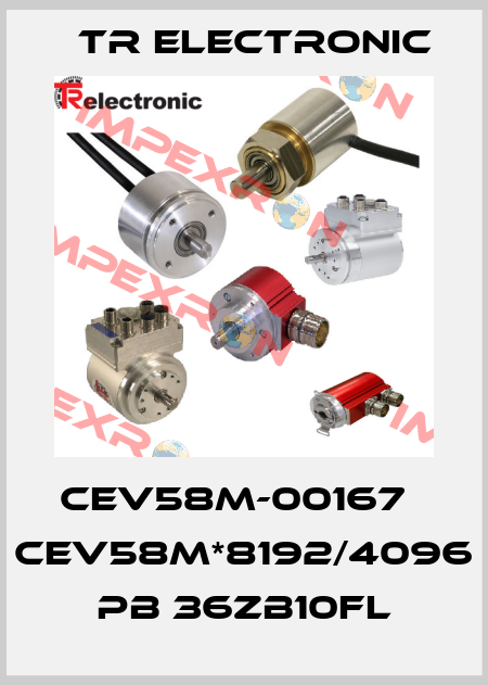 CEV58M-00167   CEV58M*8192/4096 PB 36ZB10FL TR Electronic