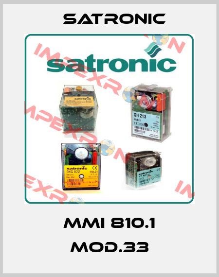 MMI 810.1 Mod.33 Satronic