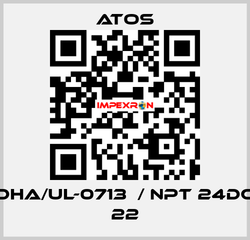 DHA/UL-0713  / NPT 24DC 22 Atos