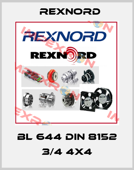 BL 644 DIN 8152 3/4 4X4 Rexnord
