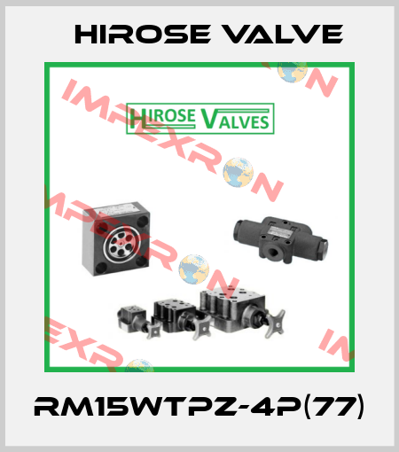 RM15WTPZ-4P(77) Hirose Valve