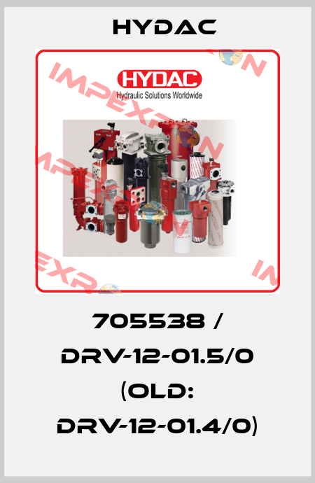 705538 / DRV-12-01.5/0 (old: DRV-12-01.4/0) Hydac