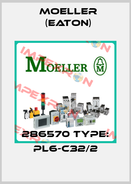 286570 Type: PL6-C32/2 Moeller (Eaton)