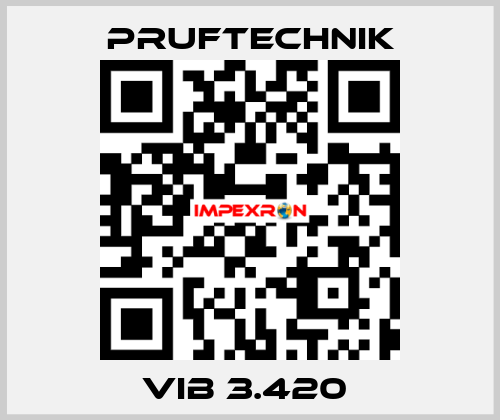 VIB 3.420  Pruftechnik