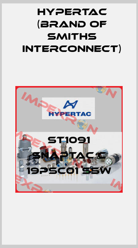 ST1091 SNAPTAC C 19PSC01 SSW Hypertac (brand of Smiths Interconnect)