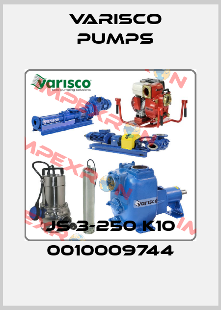 JS 3-250 K10 0010009744 Varisco pumps