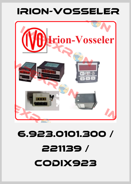 6.923.0101.300 / 221139 / CODIX923 Irion-Vosseler