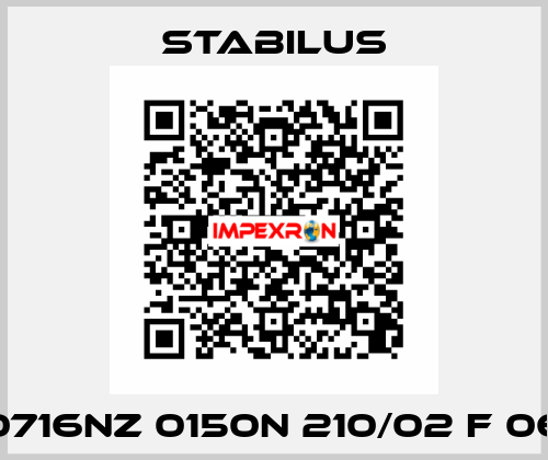 0716NZ 0150N 210/02 F 06 Stabilus