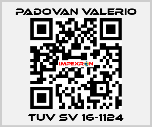TUV SV 16-1124 PADOVAN VALERIO