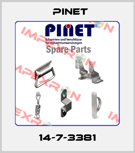 14-7-3381 Pinet